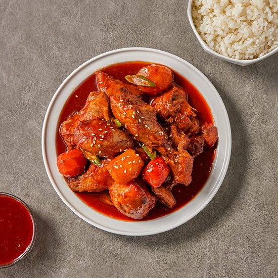 CJW Spicy Braised Chicken Sauce 480g/청정원 닭볶음탕 양념 480g