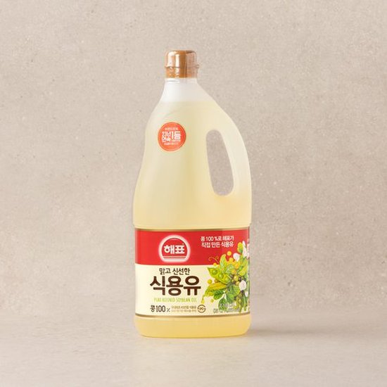Haepyo Soy Bean Oil  1.8L / 해표 콩기름 1.8L