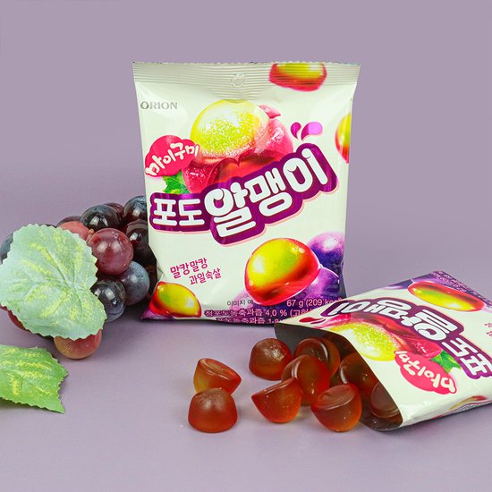 ORO Grape jelly 포도 알맹이 67g