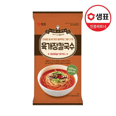 SP Spicy Noodle soup(Yukgaejang) 육개장 칼국수 125g
