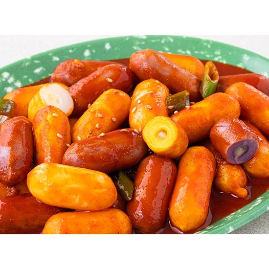 DAE Sweet Potato Tteokbokki Rice Cake 500g/떡안애 찰고구마 떡볶이떡 500g