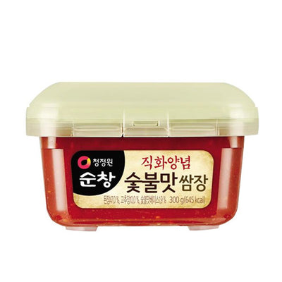 CJW Charcoal Grilled Ssamjang 300g/청정원 숯불맛 쌈장 300g