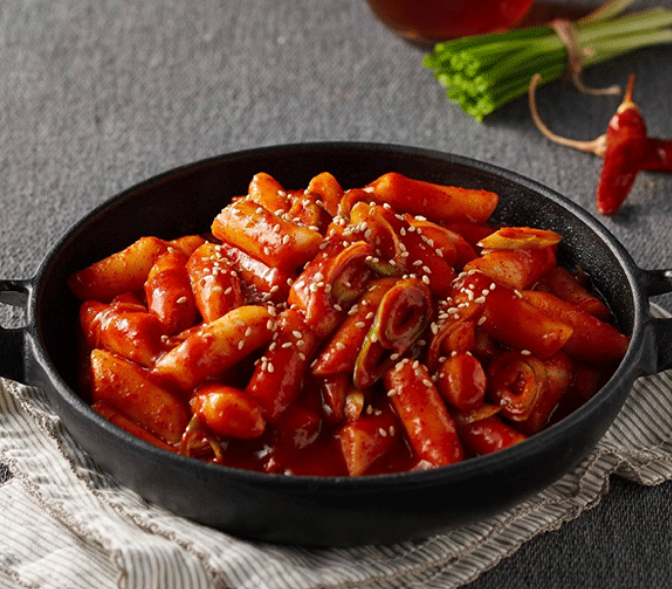 Hayanhaessal Good Pokki Tteokbokki Hot cup 120g/하얀햇살 떡뽁이 핫 컵 120g