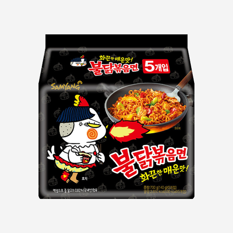 불닭볶음면(오리지널) 불닭볶음면 멀티 140g*5