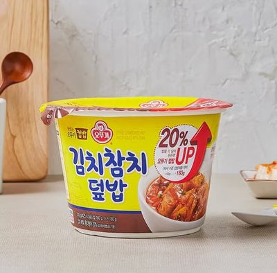 Ottogi Kimch Tuna Fried Rice Cup 280g/오뚜기 김치참치덮밥 280g