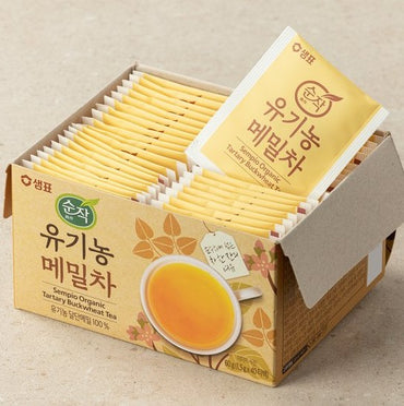 Sempio Tartary Buckwheat Tea  30g(1.5gx20Teabags) / 샘표 순작 유기농 고소한 메밀차 1.5g X 20티백