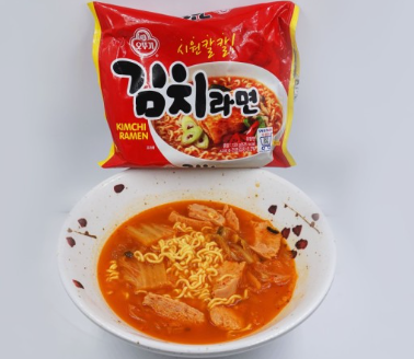 Ottogi Kimchi Noodle pack 120gx5ea/오뚜기 김치라면 멀티 120g*5