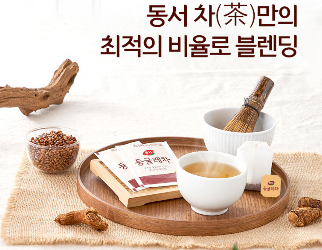 Dongsuh Roasted Solomon’s Seal Tea 30g(1.2gx25 teabags)/동서 둥굴레차 30g(1.2gx25티백)