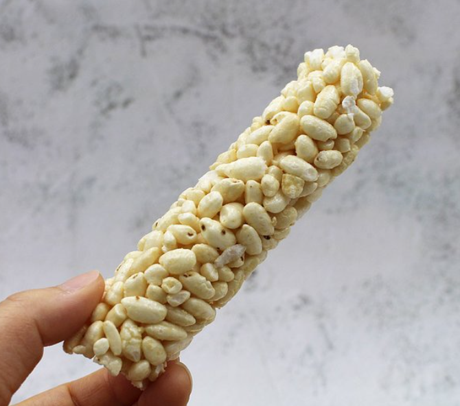 CW Old-Fashioned Rice Puffs Sweet Korean Snack 90g/ 청우 옛날애 밥풀과자 90g