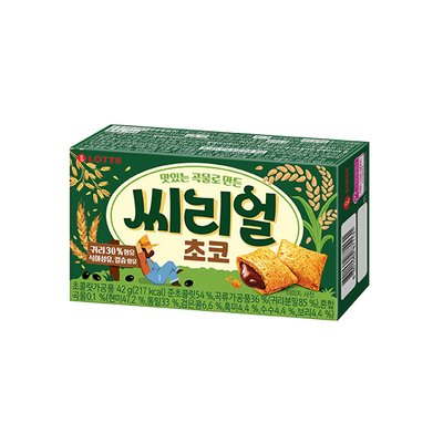 Lotte Cereal Choco 42g/롯데 씨리얼 초코 42g