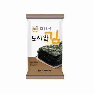 Haenong Mini Lunch box Seasoned Laver 2g x 10ea/해농 미니 도시락김 2g x 10 개입