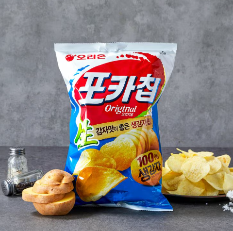 Orion PocaChip Onion Flavor 66g/오리온 포카칩 66g
