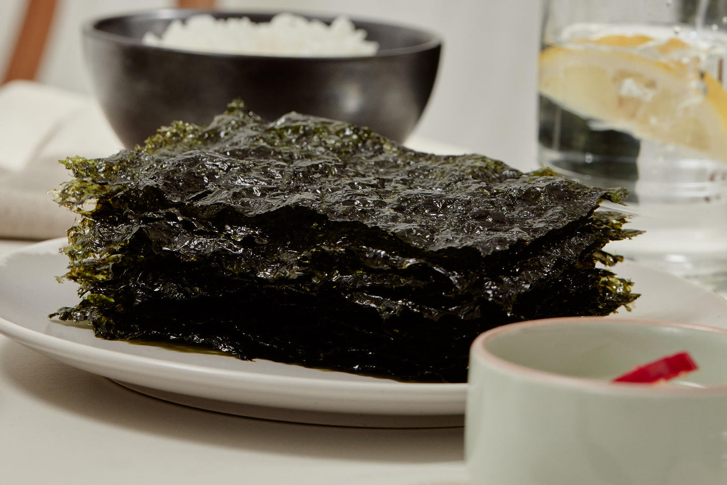 Sempio Jaerae Gim, Savory Roasted Korean Seaweed 20g(5sheets)/샘표 섬마을 재래김 20g(5매)