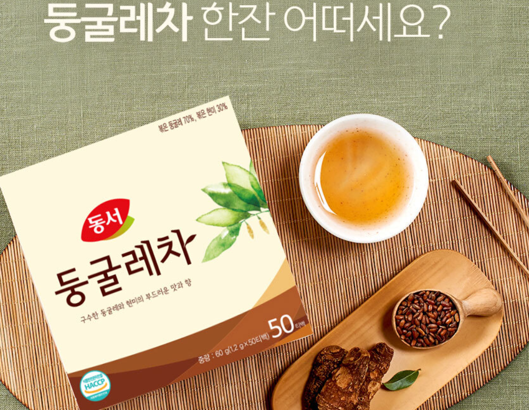 Dongsuh Roasted Solomon’s Seal Tea 30g(1.2gx25 teabags)/동서 둥굴레차 30g(1.2gx25티백)