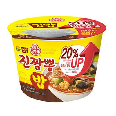 Ottogi Jin Jjambbongbap Cup Rice 217.5g/ 오뚜기 진짬뽕밥 컵밥 217.5g