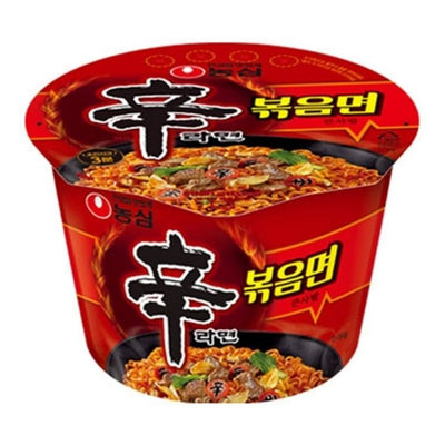 Nongshim Shin Ramyun Fried Noodles Cup 103g/농심 신라면 볶음면컵 103g