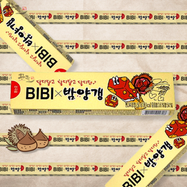 Crown BIBI X Chestnut jelly 50g /크라운 BIBI X 밤양갱 50g
