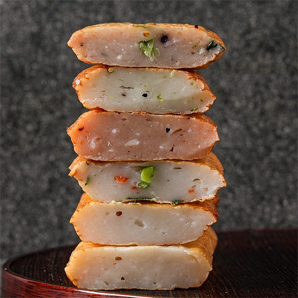Busan Jagalchi Fish Cake Bar 3 Flavors 60g | Halal Korean Street Food Snack | Frozen | Quick & Easy Microwave