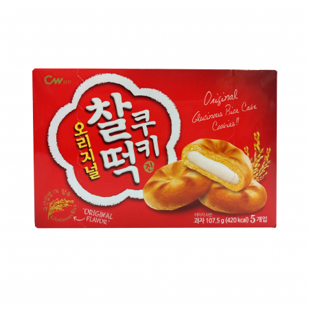 CW ChalTteok Cookie Original 107.5gx5ea/청우 오리지널 찰떡 쿠키 진 107.5gx5개입