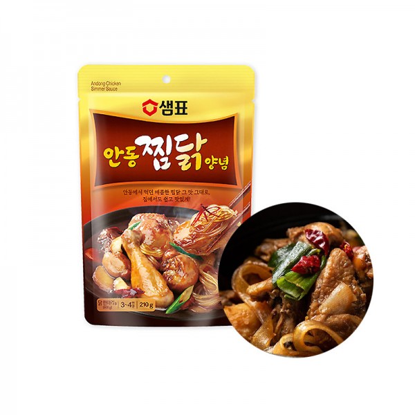 Sempio Andong Jjimdak Sauce 210g/샘표 안동찜닭양념 210g