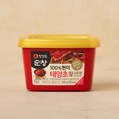 CJW Red Pepper Paste 500g/청정원 순창 찰고추장 사각 500g