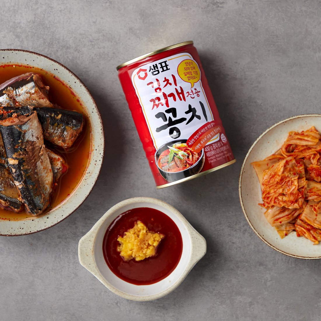 Mackerel Pike for Kimchi Stew(Can) 김치찌개용 꽁치 280g leemart