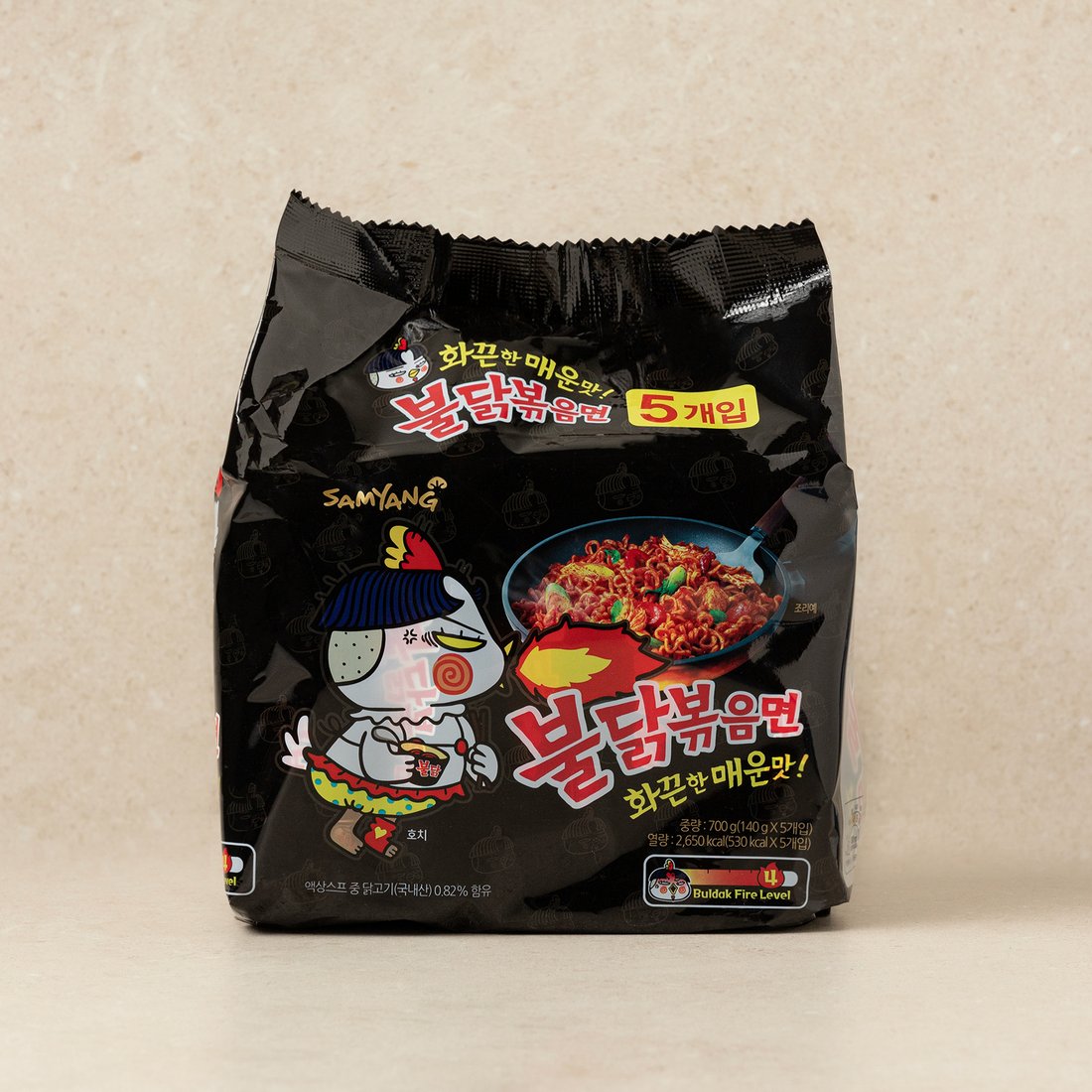 불닭볶음면(오리지널) 불닭볶음면 멀티 140g*5