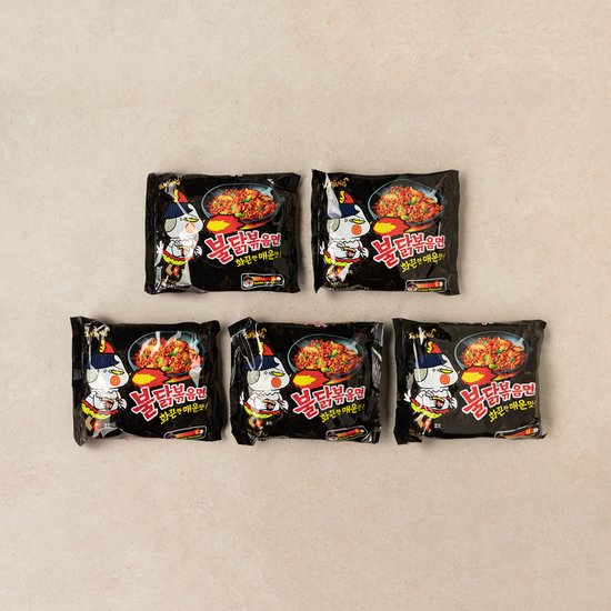 불닭볶음면(오리지널) 불닭볶음면 멀티 140g*5