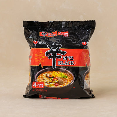 NongShim Black Shin Noodle Multi  pack 130g*5/농심 신라면블랙 멀티 130g*5
