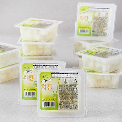 [Singram]  Crispy Pickled Radish (White) 200g / 싱그람 아삭아삭 치킨무 200g