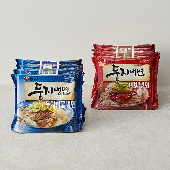 [Nongshim] Doogji Cold Noodles (161gx4ea) / Chilled Broth MulNaengmyun / 농심 둥지 물냉면 (161gx4ea)