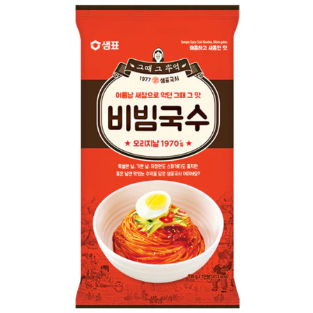 [Sempio] Korean Traditional Noodle Series 10 Flavors  (Kimchi / Bibim / Chicken / Udon / Cold Noodle / Yukgaejang)