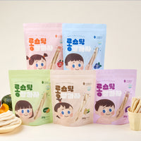 [JH]Baby Snack Long Stick Rice Cracker(Sweet Pumpkin/Purple Sweet Potato/Blueberry)30g 지후쌀과자 롱스틱 쌀과자(단호박/자색고구마/블루베리)30g