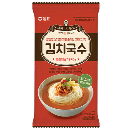 [Sempio] Korean Traditional Noodle Series 10 Flavors  (Kimchi / Bibim / Chicken / Udon / Cold Noodle / Yukgaejang)