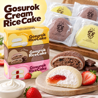 [Gosurok] Cream Mochi Rice Cake / Cream Choco Strawberry / Cream Mochi Ice Mochi / Made in Korea