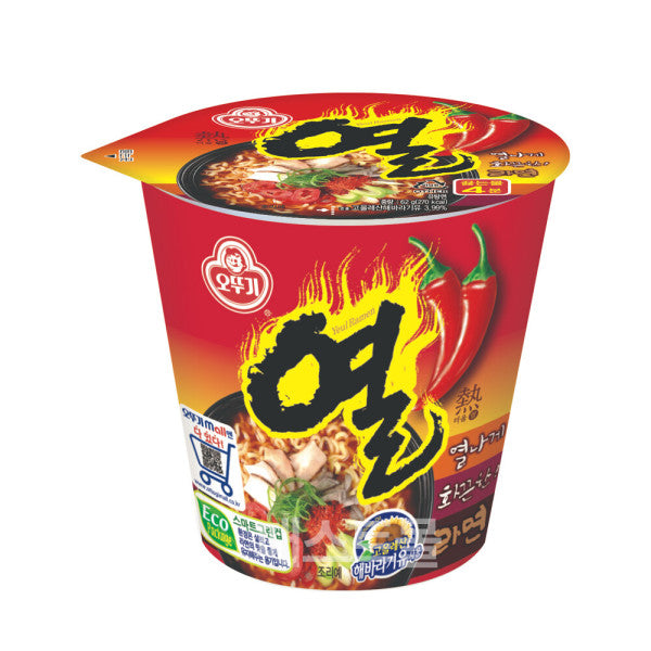 [OTOKI] Yeol Reamen Noodle Mini Cup 62g / 오뚜기 열라면 미니컵 62g