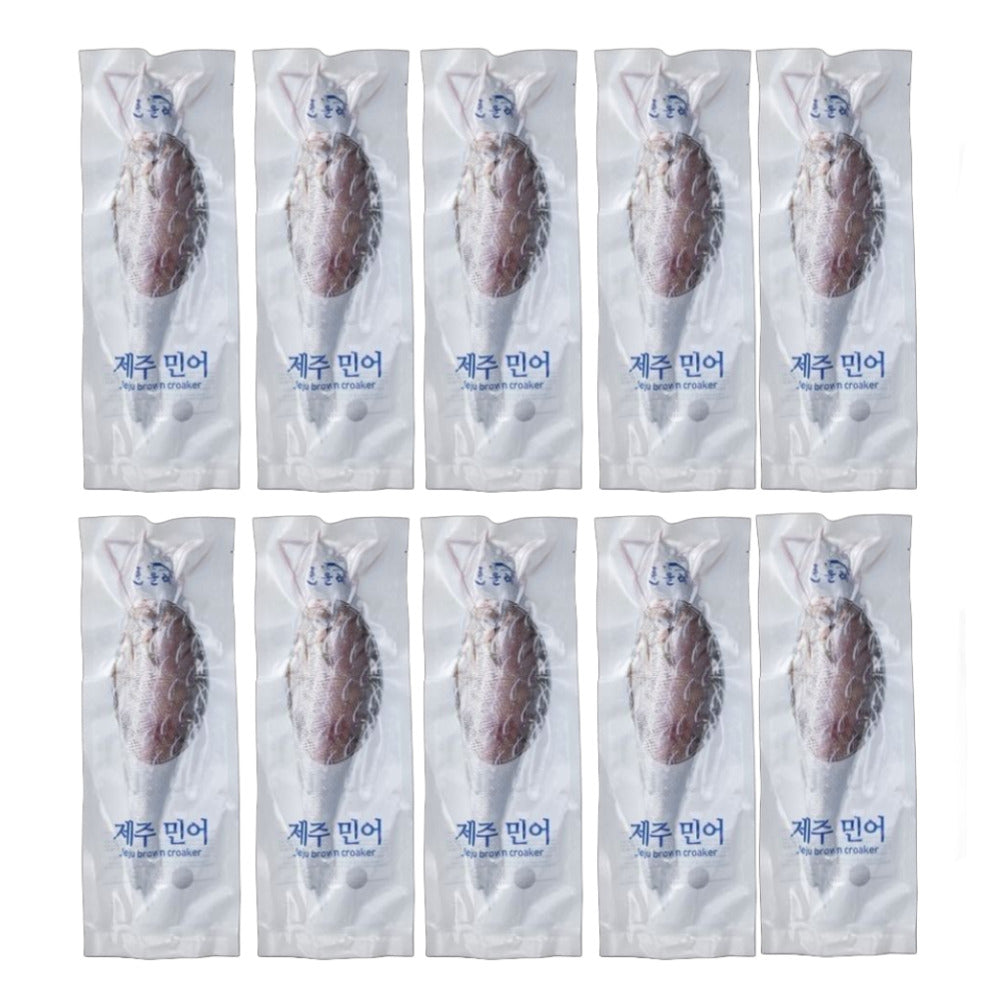 [New Year Gift Set] Frozen Jeju Brown Croaker 한올레  냉동 제주 민어 400gx10pack