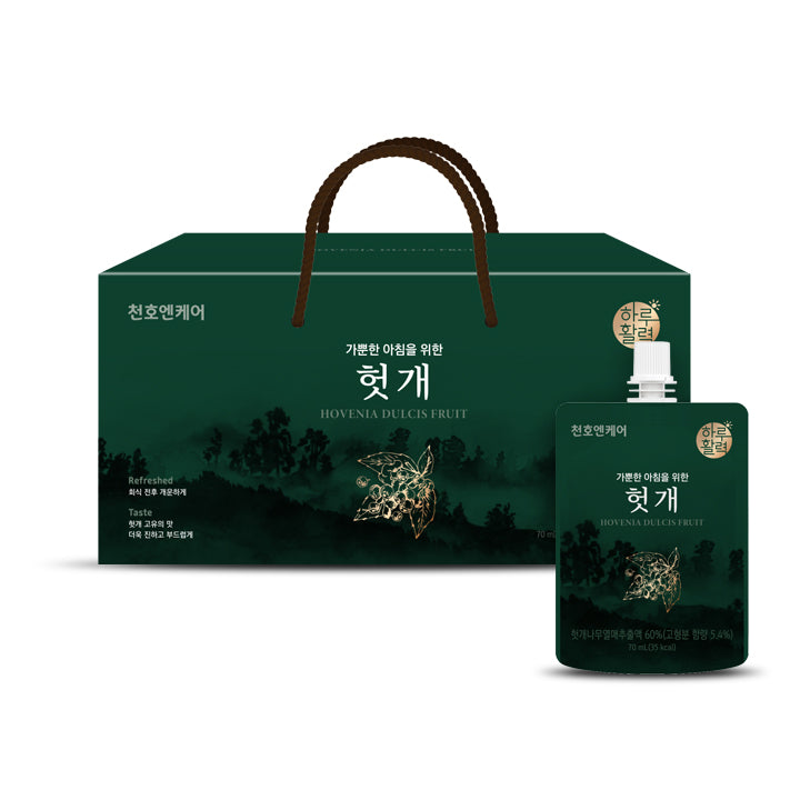 [CHUNHO N CARE] Oriental Raisin Tree Juice 1 Box (70ml*30pack) / 천호엔케어 하루활력 헛개주스 1박스(30포)