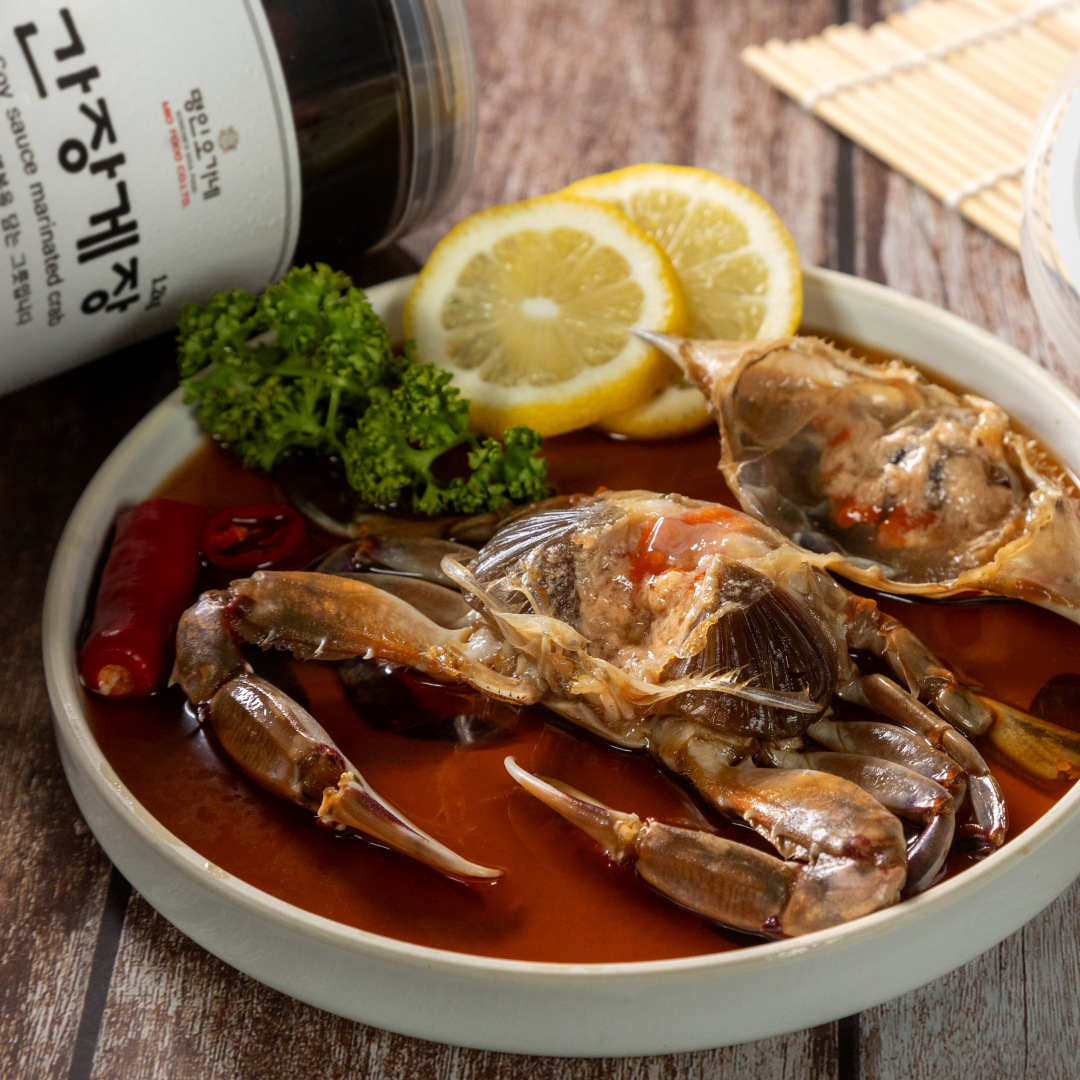 [Bundle Deal][Bundle Deal]Soy Sauce Marinated Crab1.2kg+Soy Sauce Marinated Salmon 200g