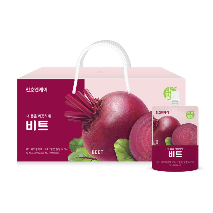 [CHUNHO N CARE] Beet Juice 1 Box (70ml*30pack) / 천호엔케어 하루활력 비트주스 1박스(30포)