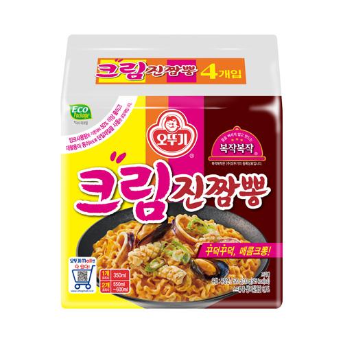 [Expiry Date: 6 Oct 2025] [OTOKI] Cream Jinjjambbong Multi (130g*4) / 오뚜기 크림 진짬뽕 멀티 (130g*4)