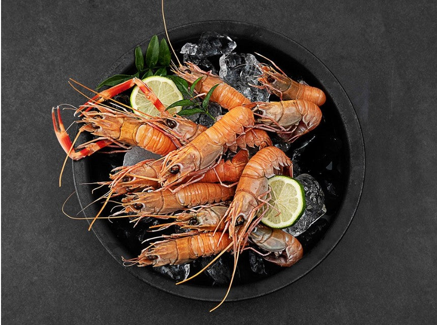 [Hanolle] Frozen Jeju Red-Banded Lobster 제주 딱새우 400g / 한올레 냉동 제주 딱새우 400g