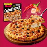 [Ashley] Crunch Cheese Edge Chili Shrimp Pizza 475g / 애슐리 크런치즈엣지 칠리쉬림프 피자 475g