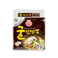 [OTOKI] Jin Jjjambbong Oyster Ramen Multi (130GX4) / 오뚜기 굴진짬뽕 (130GX4)