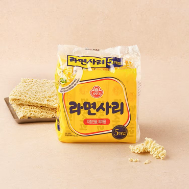 [Expiry Date: 14 Oct 2025] [OTOKI] Ramen noodle Ramensari (110gx5) / 오뚜기 라면사리 (110gx5)
