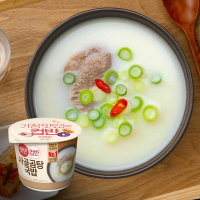 [Hot Deal]CJ Cooked Rice with Beef Bone Soup 166g/CJ 사골곰탕 국밥 166g