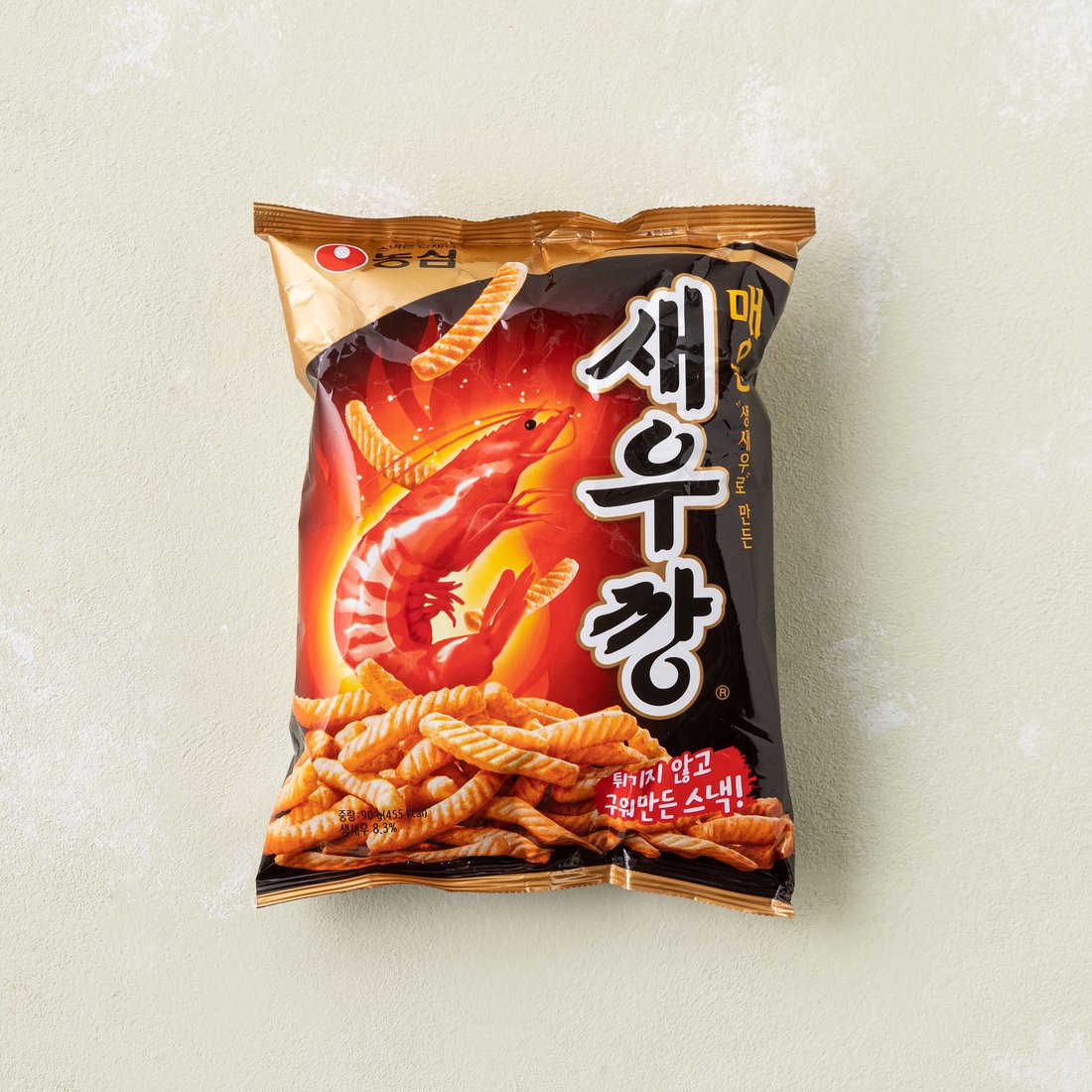 NS Spicy shrimp snack 매운새우깡 90g
