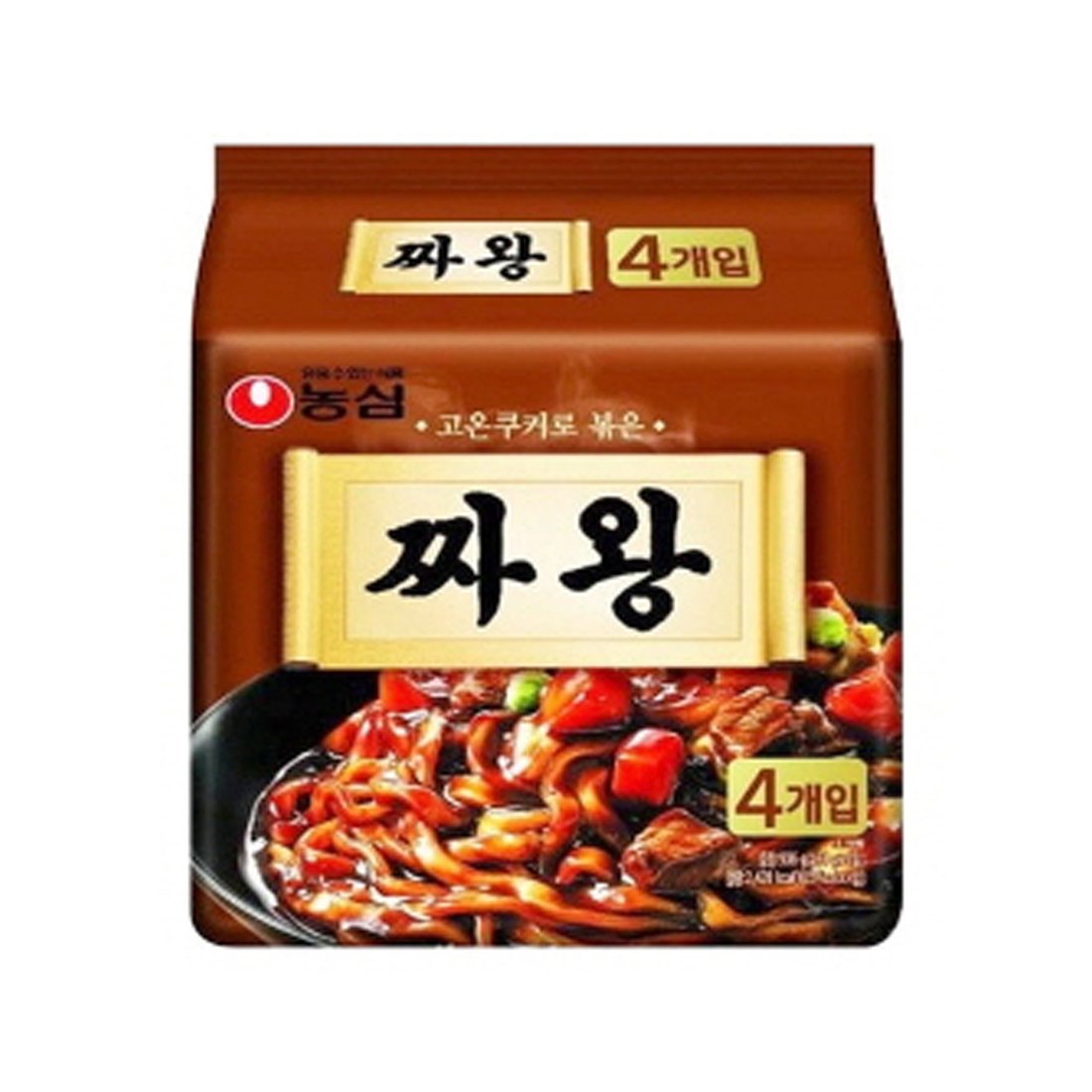 Nongshim Jjawang pack 134gx4ea/ 농심 짜왕 멀티팩 134gx4개입