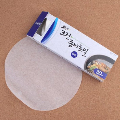 CLEAN PAPER FOIL 26.7cm(Round) 크린랲 종이호일 원형30매