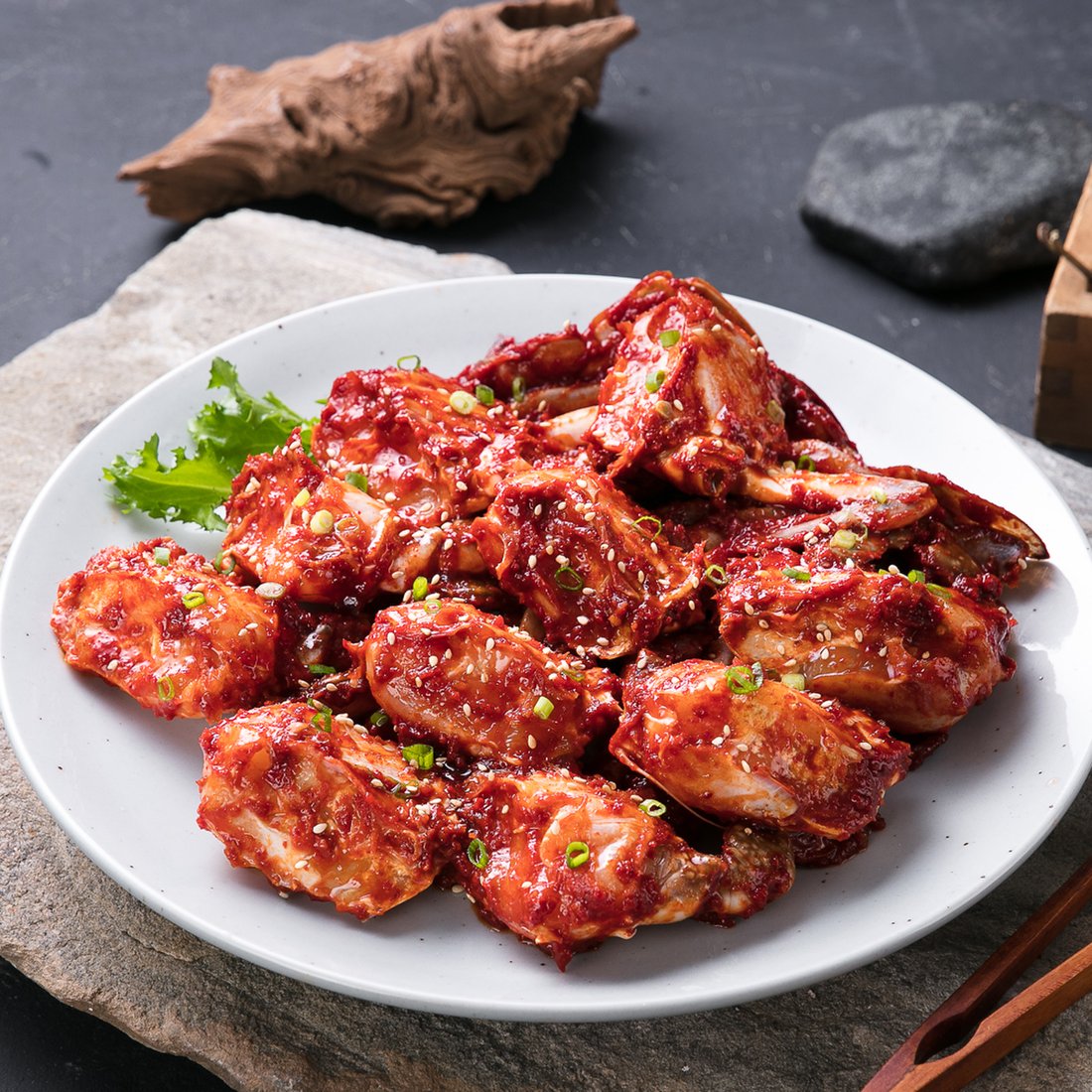 [Bundle Deal]Soy sauce Crab 1.2kg+Spicy Crab 800g